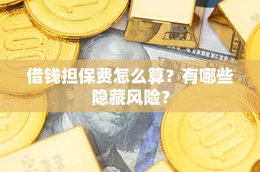 武汉借钱担保费怎么算？有哪些隐藏风险？