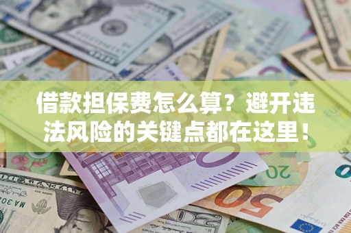 武汉借款担保费怎么算？避开违法风险的关键点都在这里！