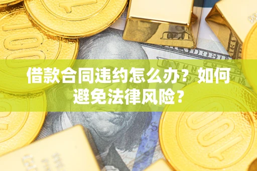 武汉借款合同违约怎么办？如何避免法律风险？