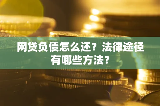 武汉网贷负债怎么还？法律途径有哪些方法？